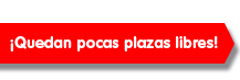 Quedan pocas plazas libres